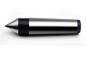 Oudtinx 1pc Lathes MT5# 60 Degree Point Morse Taper Lathes Dead Center,Hard Alloy