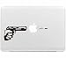 Produktbild Macbook Sticker , Stillshine Removable Schwarz Kreativ Macbook Sticker Aufkleber Skin Laptop Vinyl Decal Sticker Abziehbild Abziehbilder (Pistole)