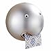 Produktbild Sucker Toilettenpapier Box, ZARU Ball Shaped Nette Emoji Bad Wc Wasserdichte Tissue Box (Silber)