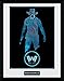 Produktbild GB eye Ltd Westworld, Silhouette Kunstdruck, gerahmt, 30 x 40 cm, Holz, Verschiedene, 52 x 44 x 3 cm
