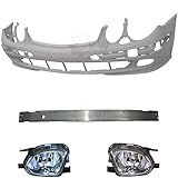 Nebelscheinwerfer rechts Set Kit Stoßstange vorne +Träger+Nebel für E-Klasse W211 Bj. 02-06