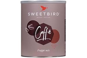 Sweetbird Caffe Frappe Mix (1 x 2kg Tin) Coffee Flavoured Frappe Powder