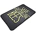 Produktbild Dimension Art Save-The-Bees Memory Foam Bath Mat Non Slip Absorbent Super Cozy Soft Velvet Bathroom Rug Carpet, 19.7" X 31.5"