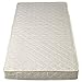 BEAUTIFUL NEW ANTIQUE PINE WOOD SLEIGH BABY COT BED / JUNIOR BED 3 IN 1 & LUXURIOUS QUALITY POCKET SPRING SPRUNG COTBED SAFETY MATTRESS 4'' - 10cm THICK 140/70/10cm