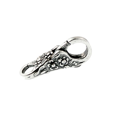 Preisvergleich Produktbild Authentic Trollbeads Sterling Silber 10107 Lace Lock, Silber