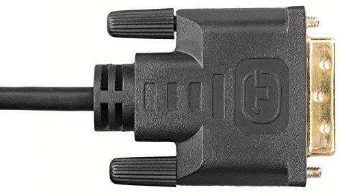 mumbi HDMI / DVI Kabel 2 Meter – 19pol. HDMI-Stecker>18+1 DVI, vergoldet, doppelte Abschirmung, HDTV bis zu 1080p - 4