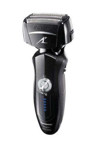 Panasonic Premium 4-Blade ES-LF71 Wet/Dry Electric Shaver with Auto-Clean and Charge Stand
