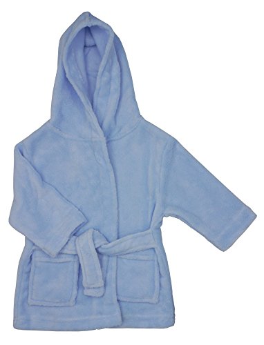 Gorgeously Soft fleece dressing gown by Softtouch - Size Blue - 12-18 Months
