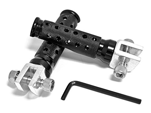 Rider Front Passenger Footrests Foot Pegs Motor Foot Rests 2PCS Fit For 1992 1993 1994 1995 1996 1997 1998 YAMAHA Seca II XJ 600S