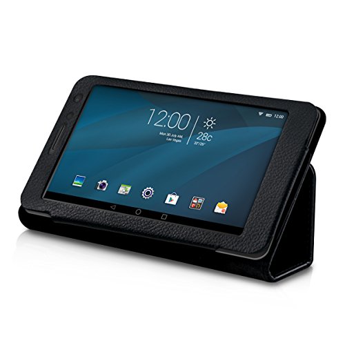 kwmobile Hülle für Huawei MediaPad T1 7.0 / Honor Play Tablet T1 – Tabletcover Slim Case Tablet Schutzhülle – Smart Cover Tabletcase Schwarz - 6