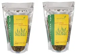 Plantmor Organic Fertilizers & Pesticides DAP Diammonium Phosphate granules (850 GMS + 850 GMS) Garden Fertilizer for All Types of Vegetable, Fruits, Leafy & Flower Plants