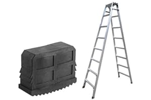 ZYYINI Pieds D'éChelle en Caoutchouc, 2 Pcs Pieds D'échelle Universels en Caoutchouc Remplacement tampons Anti-dérapant échelle Pieds de Tapis Housse de Coussin sécurité Pare-Chocs kit de Remplacement