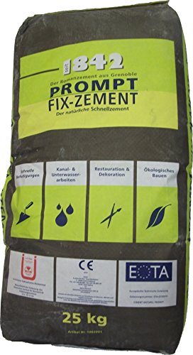 Preisvergleich Produktbild Natürlicher Schnellzement Prompt 25 kg im Sack