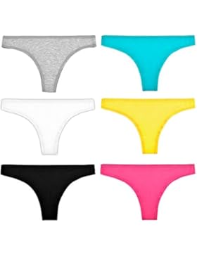 Libella Damen Strings Tangas 6er Pack komfortable Unterhose Baumwolle Cotton 3904