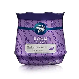 Ambi Pur MoodTherapy Collection Room Fresh Gel, Relax & Unwind - Lavender, 180 g