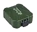Produktbild Flashwoife Turtle-SD3MSD2CF2XQD2G spritzwassergeschütze Speicherkarten Schutzbox für 3 Stück SDHC und 2 Stück MicroSD und 2 CF and 2 XQD Cards Case in Olivegrün mit grauem Inlay