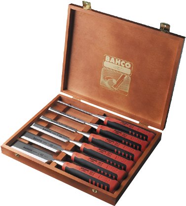 Preisvergleich Produktbild Stechbeitelsatz BAHCO STECHBEITELSATZ 6TLG 424PS6GER