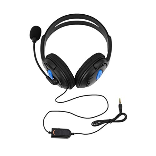 Preisvergleich Produktbild Kabelgebundenes Gaming Headset Kopfhörer mit Mikrofon für Sony PS4 PlayStation 4