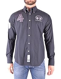 La Martina Hombre MCBI178017O Gris Algodon Camisa