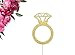 Produktbild Diamond Ring Cake Topper | Bridal Shower Cake Topper | Bachelorette Party Cake Topper | Bride To Be | Miss to Mrs Decor | Engagement Party
