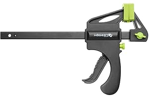 Högert Technik - Zacisk szybkomocujący Mocny zacisk do profesjonalnego naciągania obrabianych przedmiotów jedną ręką / / ścisk jednoręczny 150 x 63 mm/Högert Technik / HT3B936