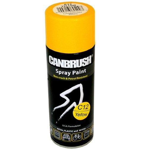 Can Brush Paint - Yellow - 400ml