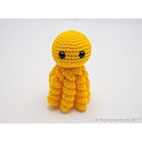 Octopus Anna in liebevoller Handarbeit gefertigt