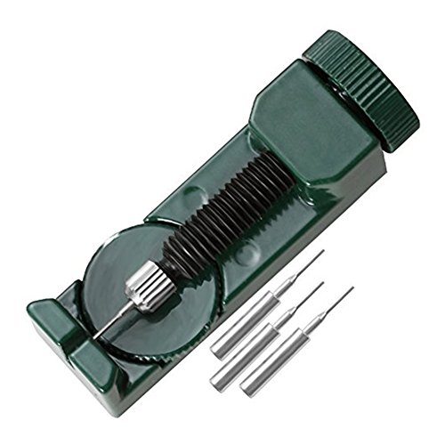 Preisvergleich Produktbild Uhrenarmband Verbindungs Entferner Armband Pin Metall, das Uhrenarmband Reparatur Werkzeug Kit für Uhrmacher justiert