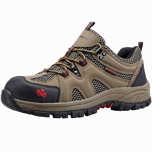 Preisvergleich Produktbild YXWa Ingenieurstiefel Sicherheitsstiefel für Männer, Stahlkappenschuhe, Arbeitsschuhe, Fliegende Netze, Stahlgewebe, Zwischensohlenschutz Sportbekleidung für Männer (größe : 37)