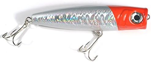 Tronix Big Bass Popper Red Head Plug Lure