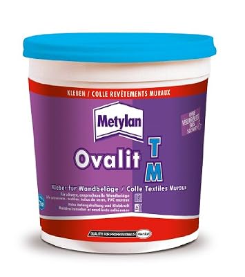 Metylan 44568 Ovalit TM Colle textiles muraux, Blanc