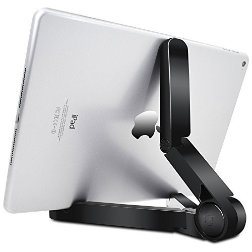 Senhai Einstellbare Tablette-Standplatz für Tablette der Größe 7-11inch wie iPad, Samsung Galaxy Tab, Unterstützt beweglicher faltbarer Einfache Fähig, als Foto-Rahmen-Support Gebrauchte - 3