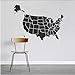 Produktbild Myvovo Mappa Di Usa Adesivi Murali E-Co Amichevole   Stickers Murali Decor Soggiorno Carta Da Parati Disponibile In Diversi Colori Murale 43 * 58Cm