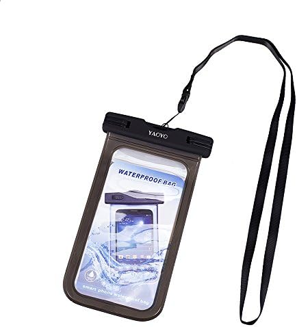 Waterproof Phone Case, YAOYO Universal Dry Bag Pouch with Lanyard for iPhone 8/8 Plus/7 /7Plus,6/6s Plus,Samsung Galaxy S8/S7 and Other Cellphone up to 6 inches