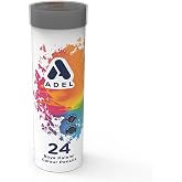 Adel Metal T&uuml;p Boya Kalemi, 24 Renk, Tam Boy, Parlak ve Canlı Renkler, Kolay A&ccedil;ılır, Kaliteli Mineli, Dayanıklı U&ccedil;lar, Metal 