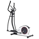 TECHFIT E450 Cross Trainer, Vélo elliptique la Maison, Machine Les Exercices de Cardio, Dispositif de résistance magnétique adapté Les espaces intérieurs