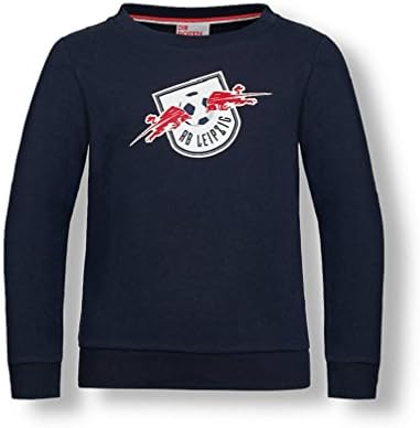 RB Leipzig Askew Kids Sweatshirt Jumper, navy, 140 (EU)