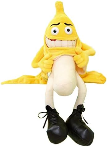 Watermelonbreeze Cartoon Cute Bonana Pillow Bolster Soft Plush Toy Doll