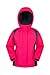 Produktbild Mountain Warehouse Honey Skijacke für Kinder - Schneedicht, verstellbare Bündchen, Kinderjacke mit Fleecefutter, integrierter Schneerock, Winterjacke- Hält Kinder warm Dark Pink 152 (11-12 Jahre)