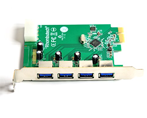 PCI Express 4 Port, USB 3.0 - 2