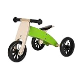Lauflernrad / Laufrad - Holz 4 in 1 smartbike - grün - ab 1 Jahre