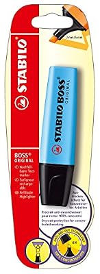 Stabilo Surligneur Stabilo Boss Original bleu (sous blister) 25 Unité(s)