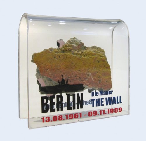 Berliner Mauerstein (gross) Brandenburger Tor, das Berlin Souvenir
