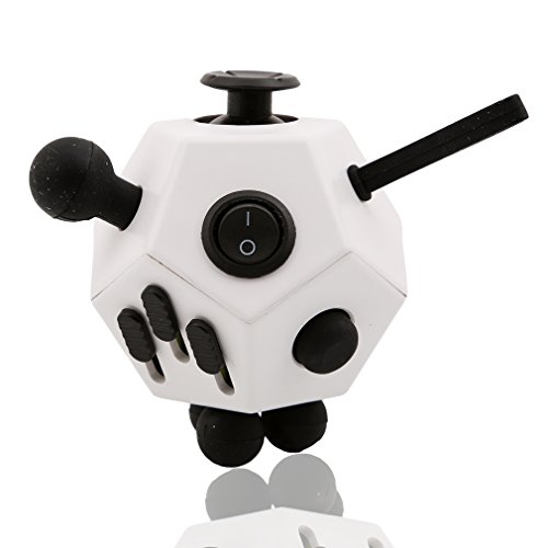 HENGSONG Cube Toy Stress Relief Stocking Stuffer Relieves Stress for Children and Adults Christmas Gift (White) HENGSONG Cube Toy Stress Relief Stocking Stuffer Relieves Stress for Children and Adults Christmas Gift (White)