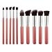 Generic Foundation, Eyeshadow Makeup Brush, Pink (Set of 10) RS.485.00
