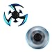 Produktbild BZLine® Tri Hand Spinner Finger Fidget Hybird Bearing Gyro Kids Adult Focus Desk Toy (Blau)