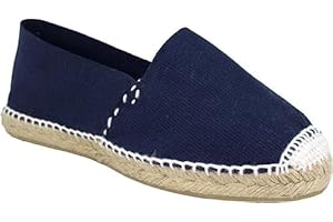 HECHO EN ESPAÑA Espadrilles classiques en toile de jute avec semelle en caoutchouc