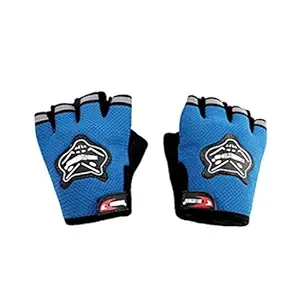 Aadishwar Creations HGM105 Half Hand Gloves for Motorcycle/Cycle Riding