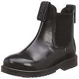kinder reitstiefel 35 - Rhinegold Kinder Klassische Reitstiefel aus Leder schwarz schwarz EU : 33(UK :1)