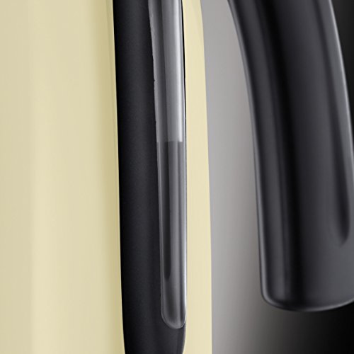 Russell Hobbs 20415-70 Colours Plus+ Classic Cream Wasserkocher mit Schnellkochfunktion, 1,7 L, 2400 W, creme - 6